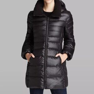 Marc New York Down Puffer Jacket Size L in dark brown